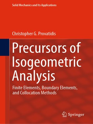 cover image of Precursors of Isogeometric Analysis